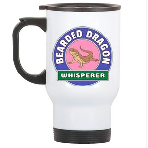 Bearded Dragon Whisperer Stainless Steel Travel Mug