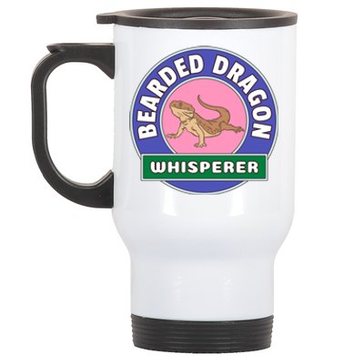 Bearded Dragon Whisperer Stainless Steel Travel Mug