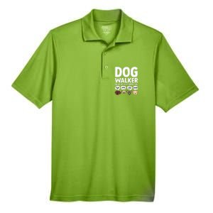 Best Dog Walker Design For Pet Walker Dog Walking Men's Origin Performance Pique Polo