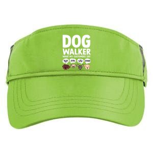 Best Dog Walker Design For Pet Walker Dog Walking Adult Drive Performance Visor