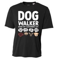 Best Dog Walker Design For Pet Walker Dog Walking Cooling Performance Crew T-Shirt