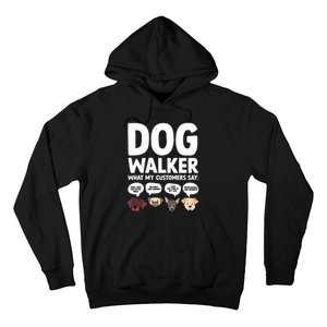 Best Dog Walker Design For Pet Walker Dog Walking Hoodie