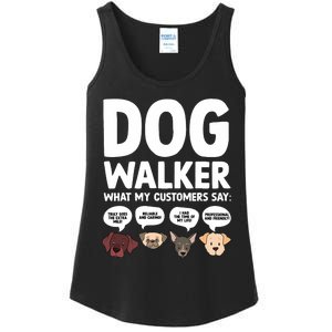 Best Dog Walker Design For Pet Walker Dog Walking Ladies Essential Tank