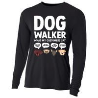 Best Dog Walker Design For Pet Walker Dog Walking Cooling Performance Long Sleeve Crew