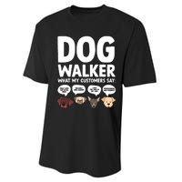 Best Dog Walker Design For Pet Walker Dog Walking Performance Sprint T-Shirt