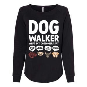 Best Dog Walker Design For Pet Walker Dog Walking Womens California Wash Sweatshirt