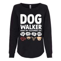 Best Dog Walker Design For Pet Walker Dog Walking Womens California Wash Sweatshirt