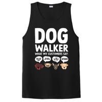 Best Dog Walker Design For Pet Walker Dog Walking PosiCharge Competitor Tank