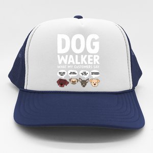 Best Dog Walker Design For Pet Walker Dog Walking Trucker Hat