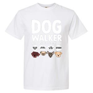 Best Dog Walker Design For Pet Walker Dog Walking Garment-Dyed Heavyweight T-Shirt