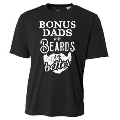 Bonus Dads With Beards Are Better Cooling Performance Crew T-Shirt