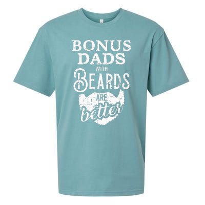 Bonus Dads With Beards Are Better Sueded Cloud Jersey T-Shirt