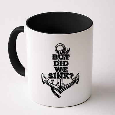 But Did We Sink Captain Boating Retro Mug