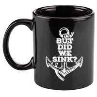 But Did We Sink Captain Boating Retro 11oz C Handle Ceramic Mug