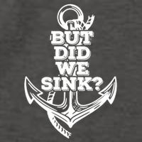 But Did We Sink Captain Boating Retro Vector Backpack