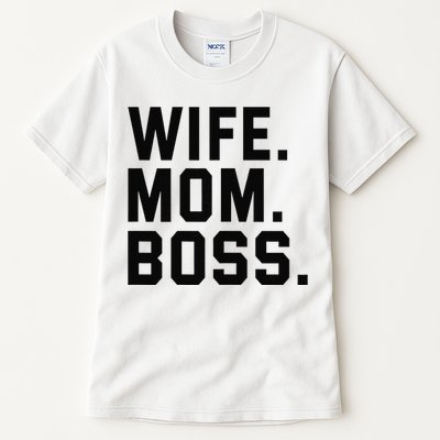 Boss Day Wife Mom Boss Mama Mother's Day Birthday Tall T-Shirt