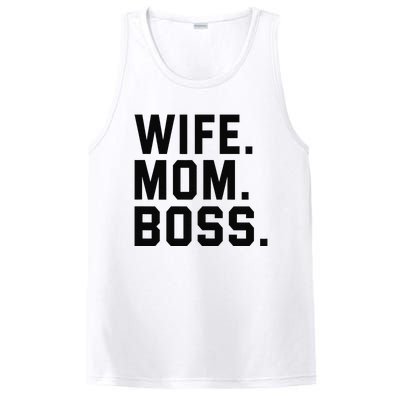 Boss Day Wife Mom Boss Mama Mother's Day Birthday PosiCharge Competitor Tank