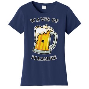 Beer Drinker Waves Of Pleasure Irish Beer Women's T-Shirt