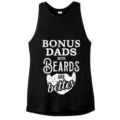 Bonus Dads With Beards Are Better Ladies PosiCharge Tri-Blend Wicking Tank