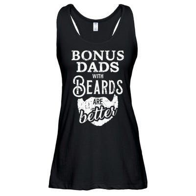 Bonus Dads With Beards Are Better Ladies Essential Flowy Tank