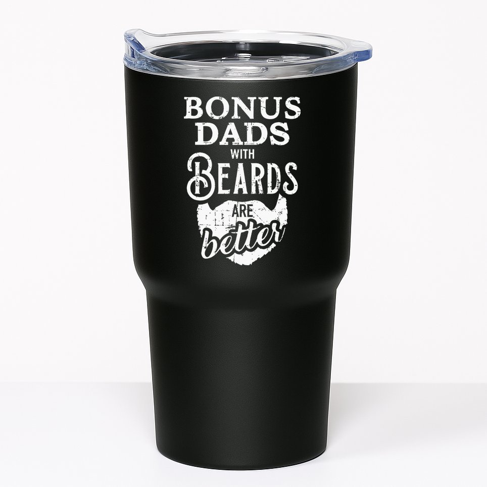 Bonus Dads With Beards Are Better Tumbler