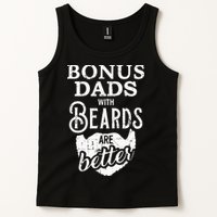 Bonus Dads With Beards Are Better Tank Top