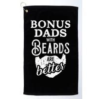 Bonus Dads With Beards Are Better Golf Towel