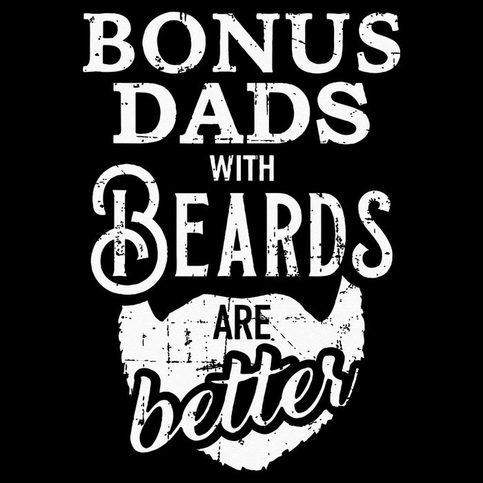 Bonus Dads With Beards Are Better Cropped Pullover Crew