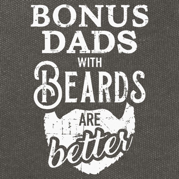 Bonus Dads With Beards Are Better Cotton Canvas Backpack