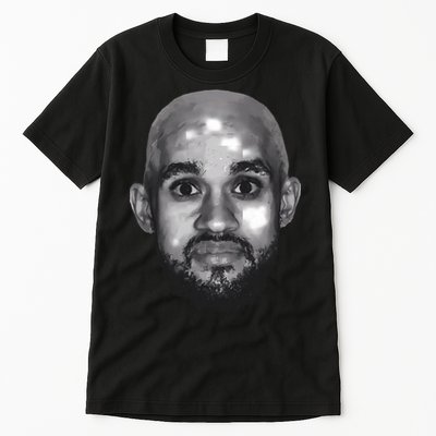 Bald Derrick White Funny Vintage Face Tall T-Shirt