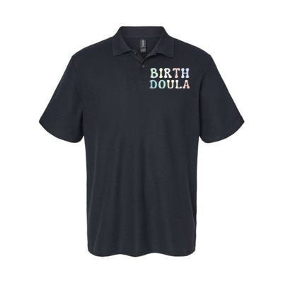 Birth Doula Women Birth Worker Softstyle Adult Sport Polo