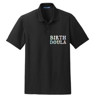 Birth Doula Women Birth Worker Dry Zone Grid Polo