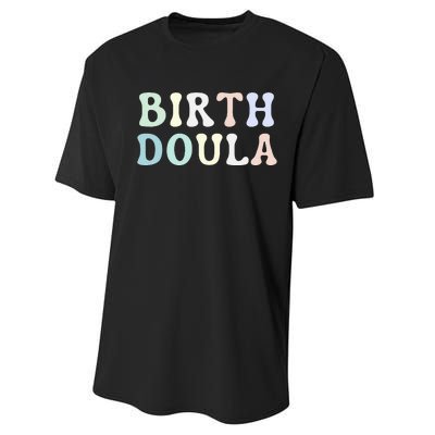 Birth Doula Women Birth Worker Performance Sprint T-Shirt