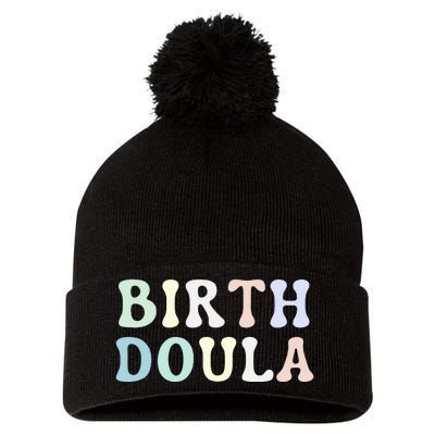 Birth Doula Women Birth Worker Pom Pom 12in Knit Beanie