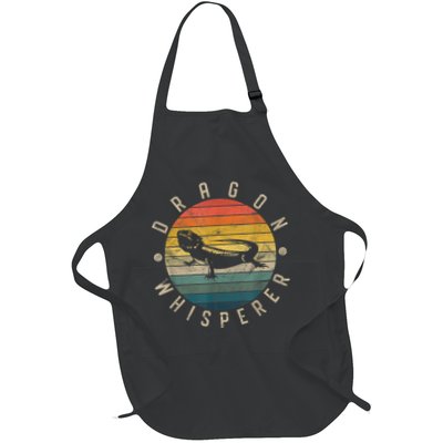 Bearded Dragon Whisperer Vintage Sunset Lizard Reptile Apron