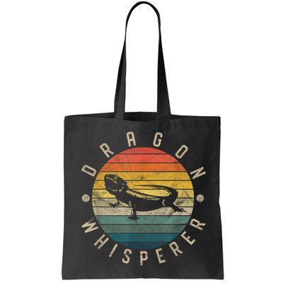 Bearded Dragon Whisperer Vintage Sunset Lizard Reptile Bag