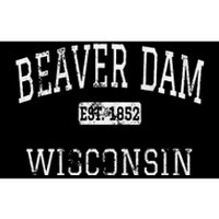 Beaver Dam Wisconsin Wi Vintage Bumper Sticker