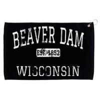 Beaver Dam Wisconsin Wi Vintage Grommeted Golf Towel