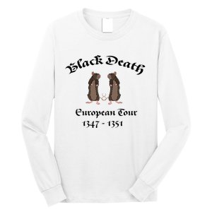 Black Death World Plague Funny History For Students Long Sleeve Shirt