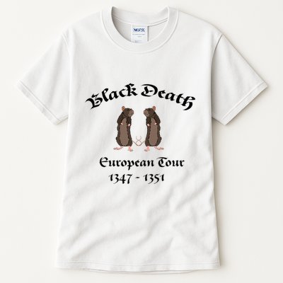 Black Death World Plague Funny History For Students Tall T-Shirt