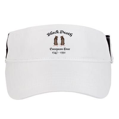 Black Death World Plague Funny History For Students Adult Drive Performance Visor
