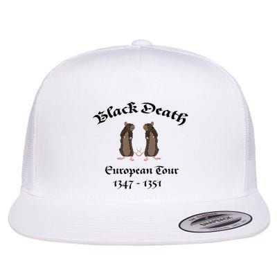 Black Death World Plague Funny History For Students Flatbill Hat