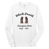 Black Death World Plague Funny History For Students Tall Long Sleeve T-Shirt