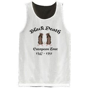 Black Death World Plague Funny History For Students Mesh Reversible Basketball Jersey Tank