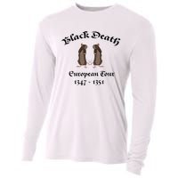 Black Death World Plague Funny History For Students Cooling Performance Long Sleeve Crew