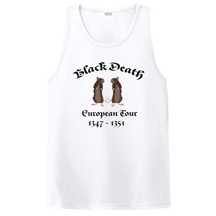 Black Death World Plague Funny History For Students PosiCharge Competitor Tank