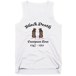 Black Death World Plague Funny History For Students Tank Top