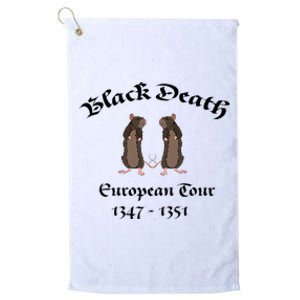 Black Death World Plague Funny History For Students Platinum Collection Golf Towel