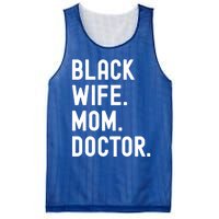 Black Doctor Wife Mom African American Physician Gift Mesh Reversible Basketball Jersey Tank