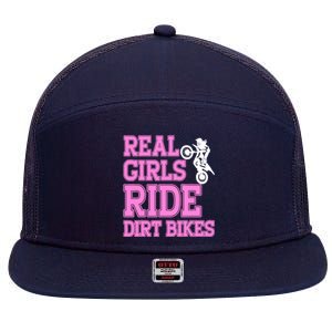 Braap Design Wo Motorcycle Motocross Girl Dirt Bike 7 Panel Mesh Trucker Snapback Hat